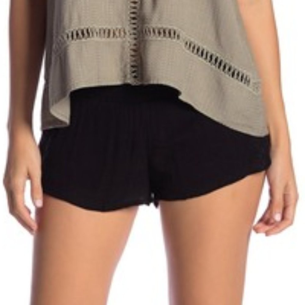 O'Neill Elle Solid Black Short-Shorts